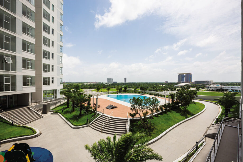 hình ảnh view hồ bơi SORA gardens I