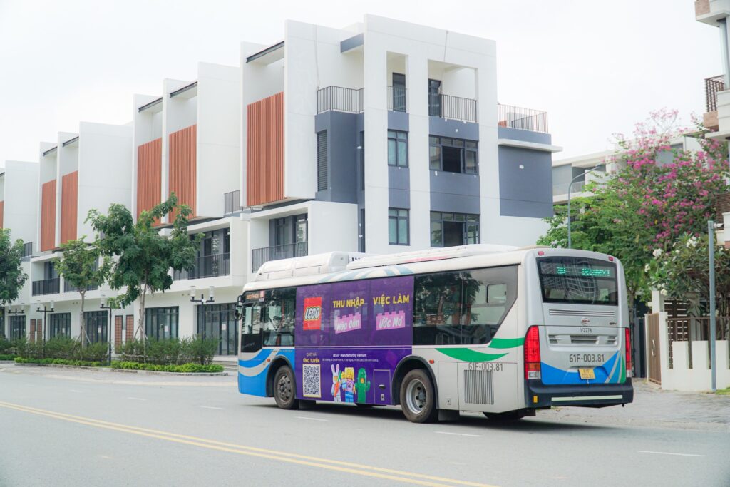 Phối cảnh nhà phố HARUKA trong khu MIDORI PARK 